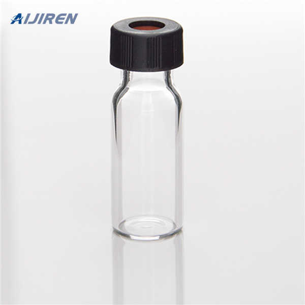 Bottles With Writing and Lid hplc vials